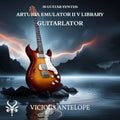 Guitarlator preset pack cover artwork for Arturia – Vicious Antelope