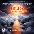 Helios Synth Keys preset library cover artwork for Dune 3 – Vicious Antelope