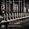 Hot Tubes preset pack cover artwork for Knifonium – Vicious Antelope