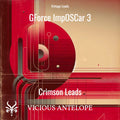 Crimson Leads preset pack cover artwork for GForce ImpOSCAr 3 – Vicious Antelope