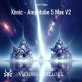 Xenic guitar pack cover artwork for Amplitube 5 Max V2 – Vicious Antelope