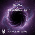 Black Void preset pack cover artwork for Phaseplant Kilohearts  – Vicious Antelope