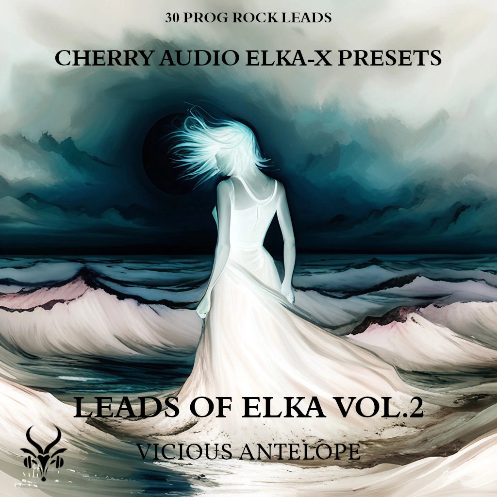 Leads Of Elka Vol.2 preset pack cover artwork for Cherry Audio ELKA-X – Vicious Antelope