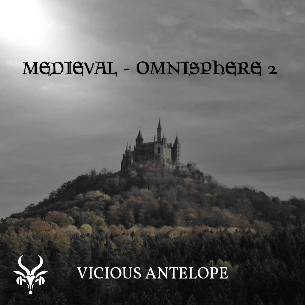 MEDIEVAL preset library cover artwork for Omnisphere 3 – Vicious Antelope