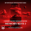 Memory Keys 3 preset pack cover artwork for Cherry Audio – Vicious Antelope