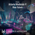 Blue Future preset pack cover artwork for Arturia – Vicious Antelope