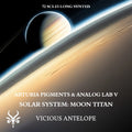 Moon Titan preset pack cover artwork for Arturia Pigments – Vicious Antelope