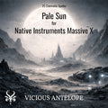 Pale Sun preset pack cover artwork for Massive X – Vicious Antelope