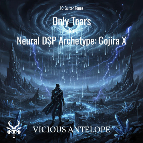 Only Tears guitar pack cover artwork for Neural DSP – Vicious Antelope