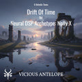 Drift Of Time guitar pack cover artwork for Neural DSP – Vicious Antelope