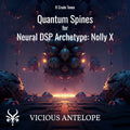 Quantum Spines guitar pack cover artwork for Neural DSP – Vicious Antelope