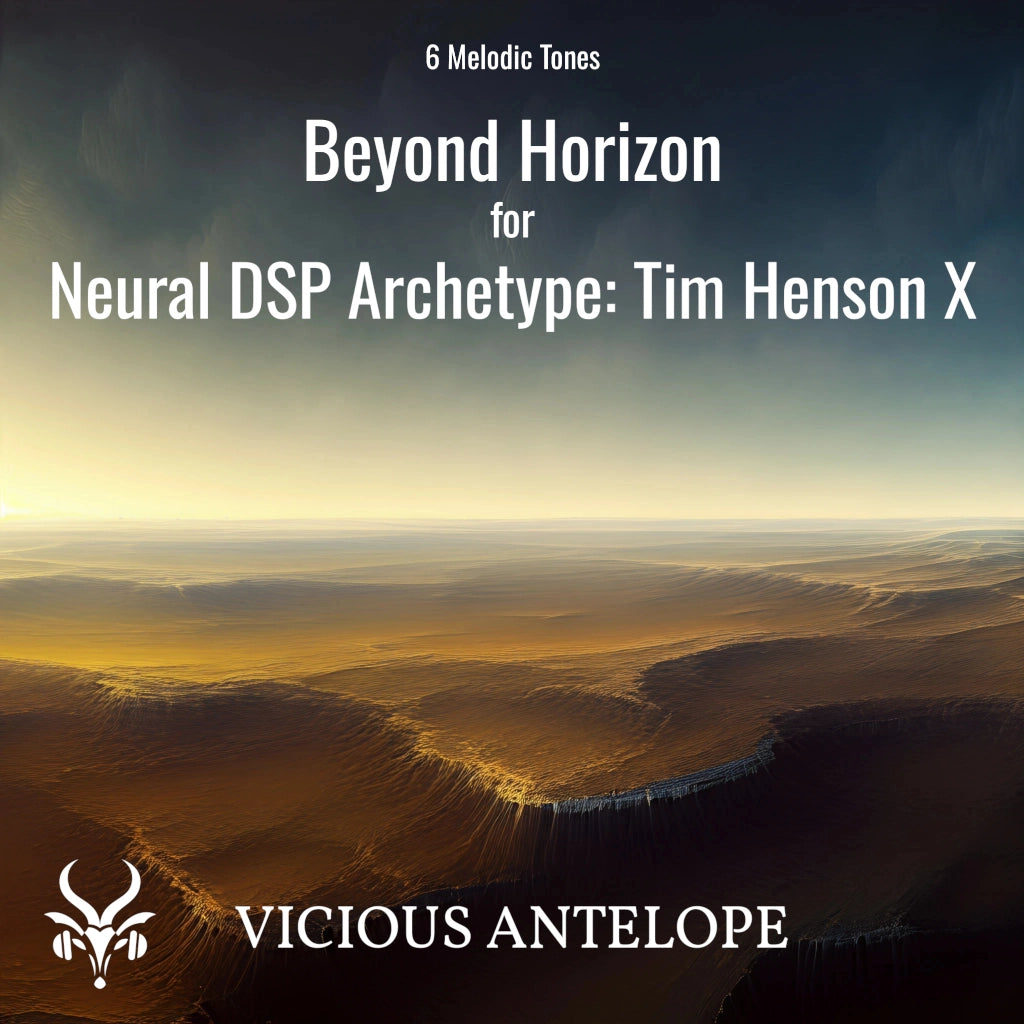 Beyond Horizon guitar pack cover artwork for Neural DSP – Vicious Antelope