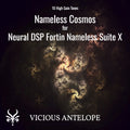 Nameless Cosmos guitar pack cover artwork for Neural DSP – Vicious Antelope