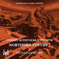 Northern Synths 2 preset pack cover artwork for Cherry Audio ELKA-X – Vicious Antelope