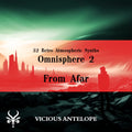 From Afar preset library cover artwork for Omnisphere 3 – Vicious Antelope