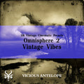 Vintage Vibes preset library cover artwork for Omnisphere 3 – Vicious Antelope