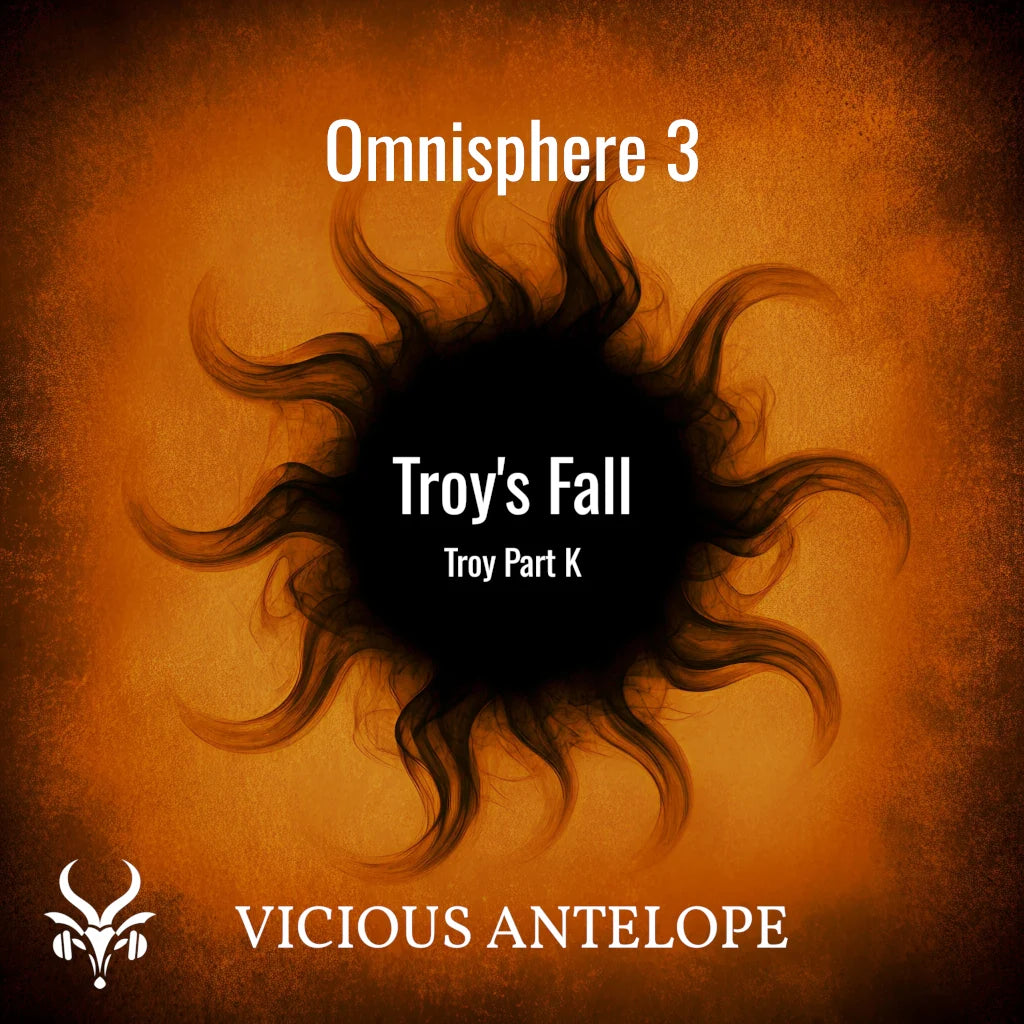 Meta Description
50 cinematic drone presets for Omnisphere 3 featuring dark atmospheres, tonal drones, resonant textures, and Trojan War inspired soundscapes.
