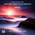 Opad preset pack cover artwork for Universal Audio Opal – Vicious Antelope