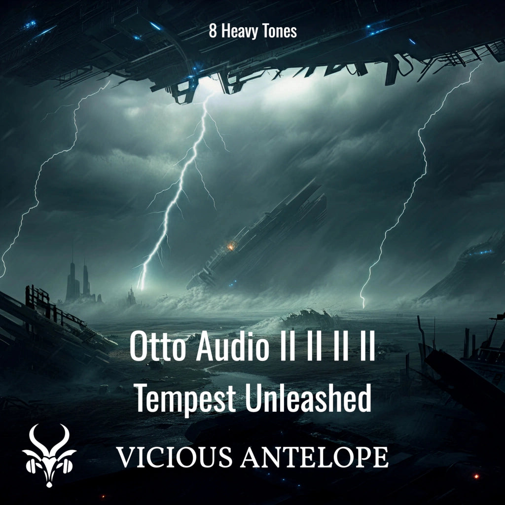 Tempest Unleashed guitar pack cover artwork for Otto Audio II II II II – Vicious Antelope