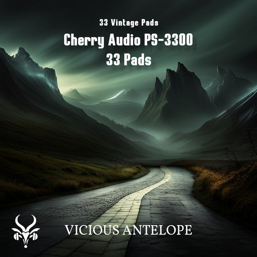 33 Pads preset pack cover artwork for Cherry Audio – Vicious Antelope