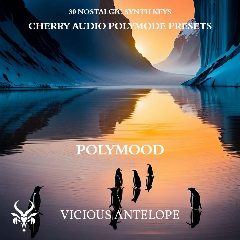 Polymood-Polymode preset pack cover artwork for Cherry Audio – Vicious Antelope