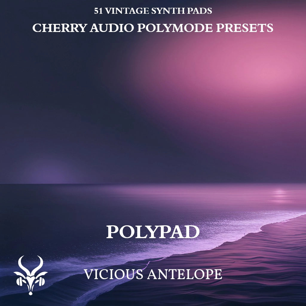 Polypad preset pack cover artwork for Cherry Audio – Vicious Antelope