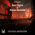 Bass Empire preset pack cover artwork for Reason Refill – Vicious Antelope
