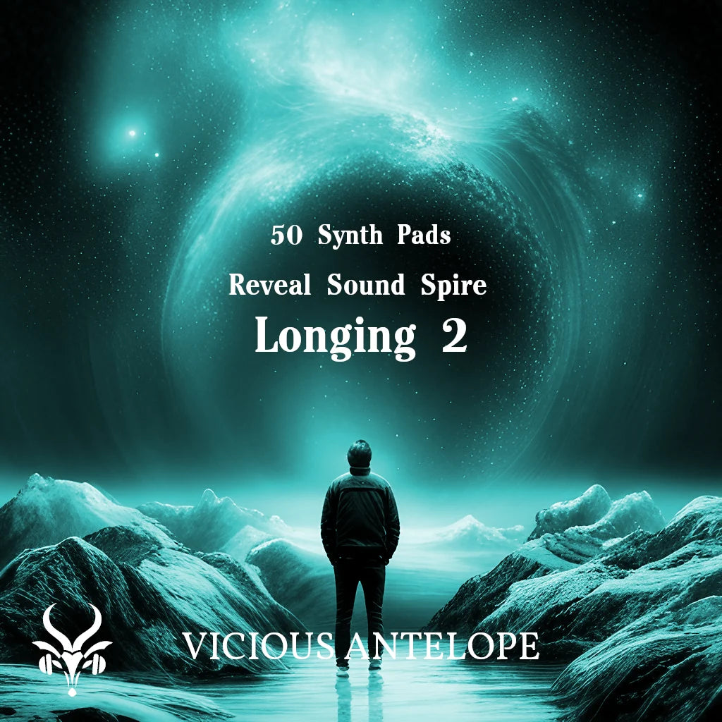 Longing 2 preset pack cover artwork for Reveal Sound Spire – Vicious Antelope