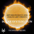 SLS Sun preset pack cover artwork for Arturia Pigments – Vicious Antelope