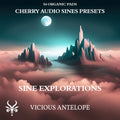 Sine explorations preset pack cover artwork for Cherry Audio – Vicious Antelope