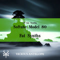 Fat Synths preset pack cover artwork for Softube Model 80 – Vicious Antelope