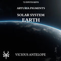 Solar System Earth preset pack cover artwork for Arturia Pigments – Vicious Antelope