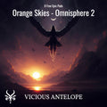 Orange Skies preset library cover artwork for Omnisphere 3 – Vicious Antelope