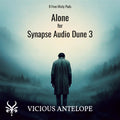 Alone preset library cover artwork for Dune 3 – Vicious Antelope