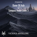 Dune Of Ash preset library cover artwork for Dune 3 – Vicious Antelope