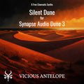 Silent Dune preset library cover artwork for Dune 3 – Vicious Antelope