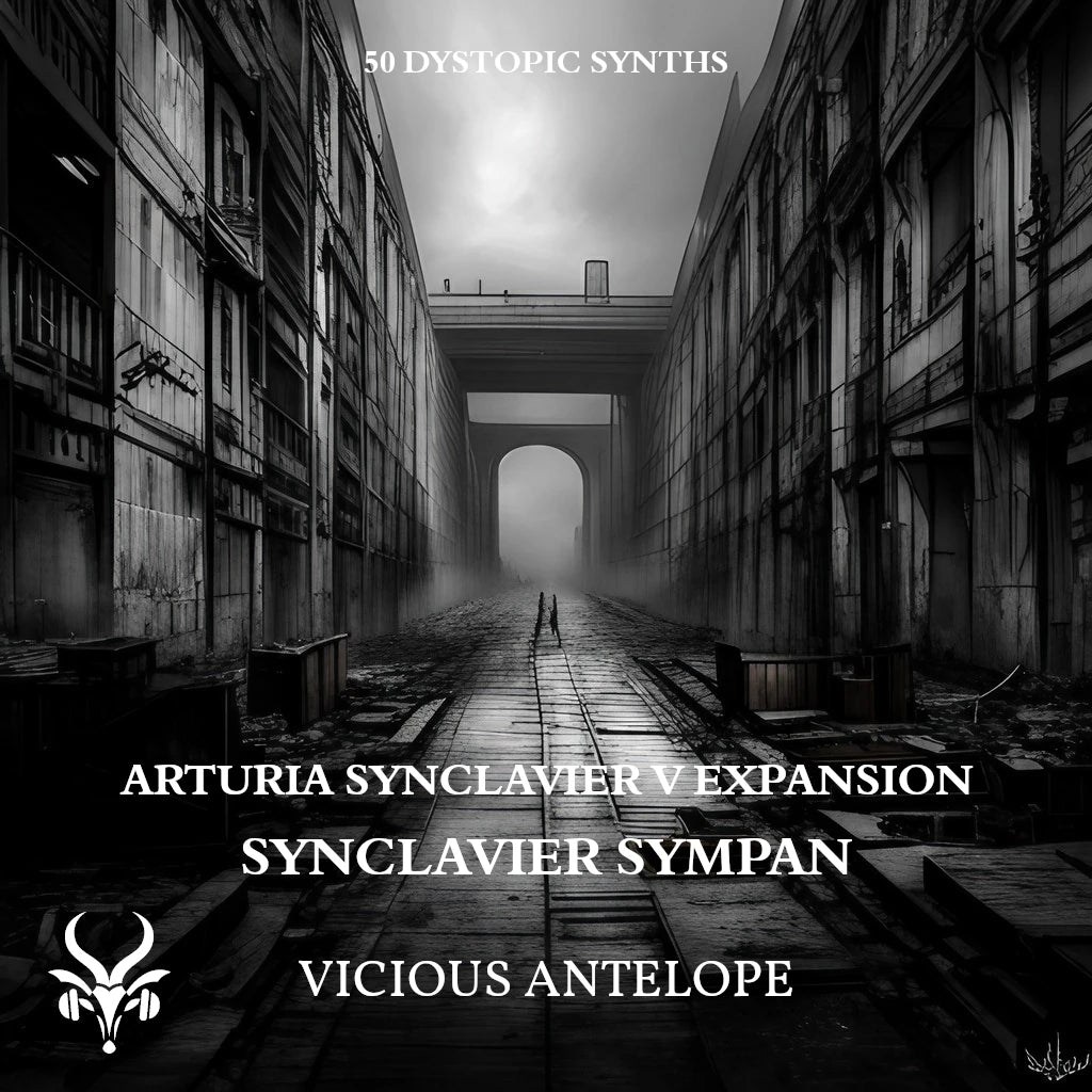 Synclavier Sympan preset pack cover artwork for Arturia – Vicious Antelope