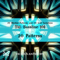 20 Patterns preset pack cover artwork for TAL Bassline 10 – Vicious Antelope