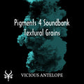 Textural Grains preset pack cover artwork for Arturia Pigments – Vicious Antelope
