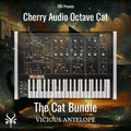 The Cat Bundle preset pack cover artwork for Cherry Audio – Vicious Antelope