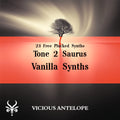 Vanilla Synths preset pack cover artwork for Tone 2 Saurus – Vicious Antelope