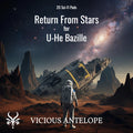 Return From Stars preset pack cover artwork for U-He BAZILLE – Vicious Antelope