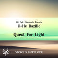 Quest For Light preset pack cover artwork for U-He BAZILLE – Vicious Antelope