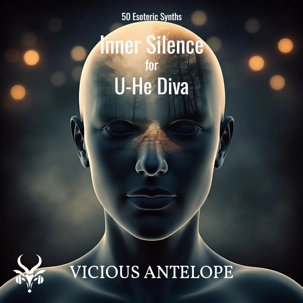 Inner Silence preset pack cover artwork for U-He Diva – Vicious Antelope