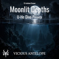 Moonlit Depths U-He Diva ambient bass presets with dark industrial drone textures