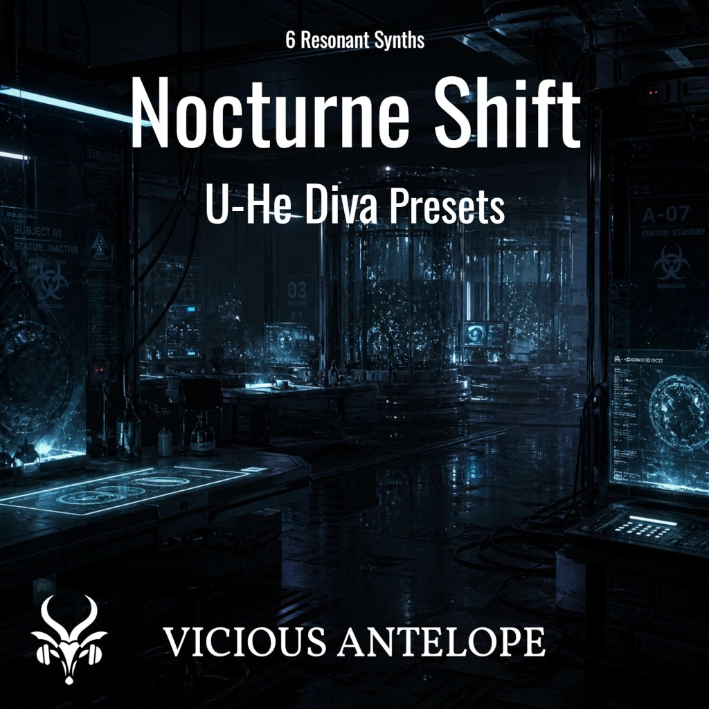 Free U-He Diva presets with resonant cinematic analog synth atmospheres