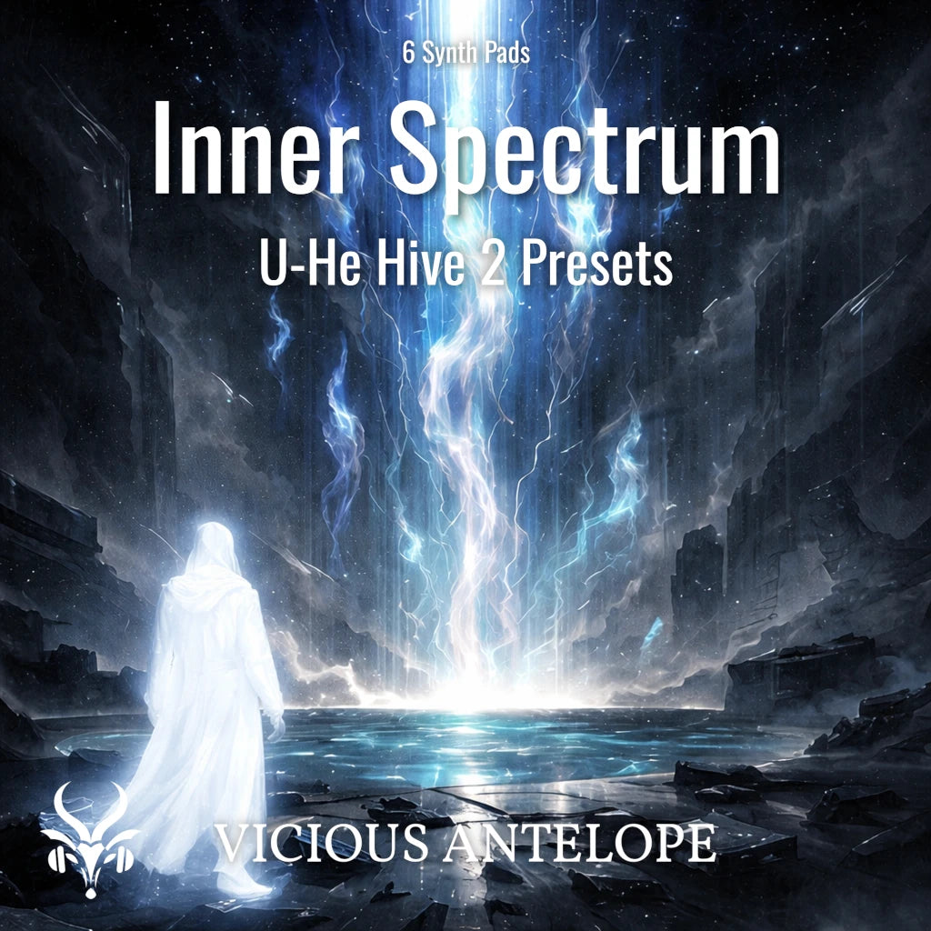 Hive 2 Inner Spectrum pack with 6 free dark cinematic ambient pad presets