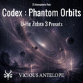 Zebra 3 atmospheric pad presets with dark ambient cinematic textures