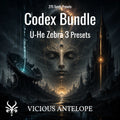 Codex Bundle with 275 cinematic presets for U-He Zebra 3 synthesizer