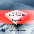 Trapezoid preset pack cover artwork for U-He Zebra– Vicious Antelope